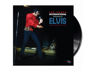 MRS - Las Vegas International Presents Elvis Final Rehearsel 1970 - 1 LP Black Vinyl