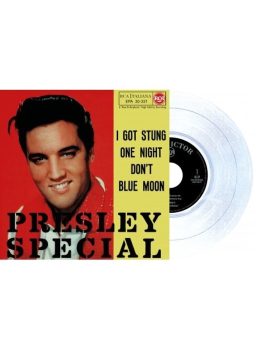 Elvis Presley I Got Stung / One Night  Italian Edition Re-Issue Glow In The Dark Vinyl