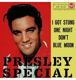 Elvis Presley I Got Stung / One Night  Italian Edition Re-Issue Clear Milky Vinyl
