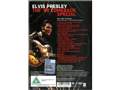 DVD - Elvis Presley The '68 Comeback Special - 1 DVD