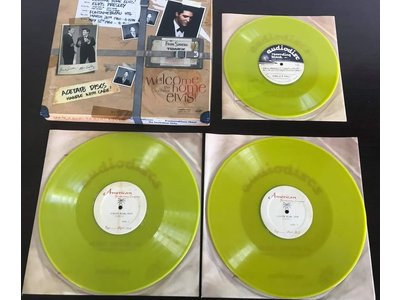 Welcome Home Elvis! Deluxe Box Set - Memphis Mansion Label Lime Vinyl