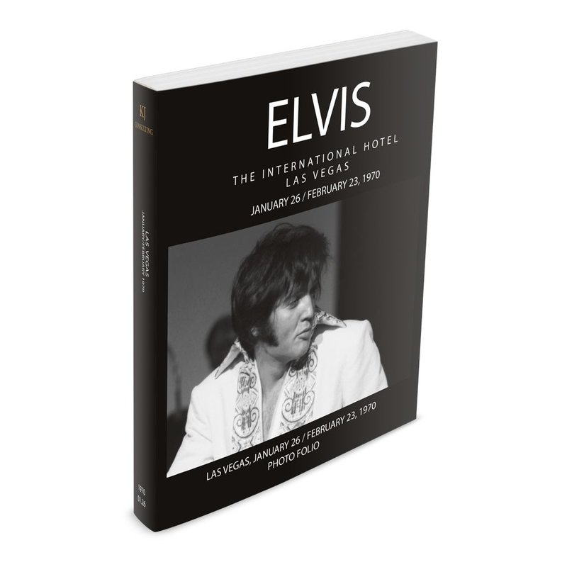 Elvis The International Hotel January 26-February 23 1970 Photo Folio Softcover Book