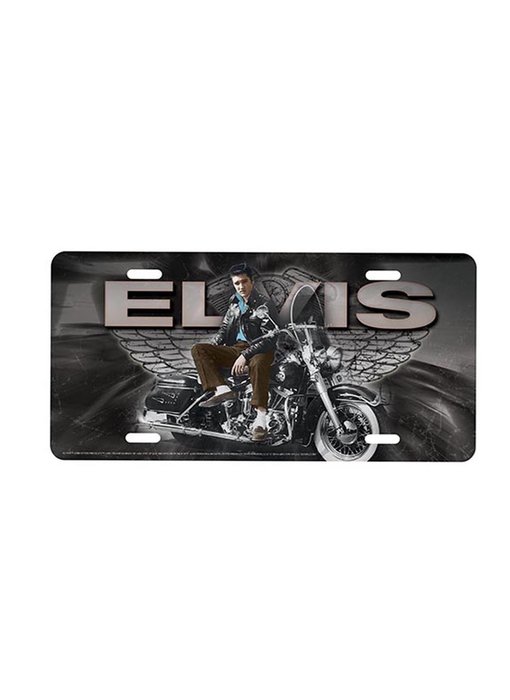 License Plate - Elvis Motorcycle