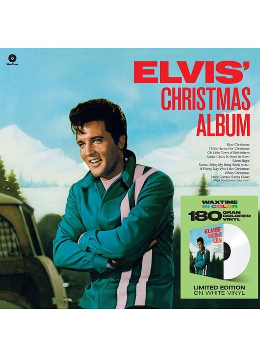 Elvis' Christmas Album - White Vinyl - 33 RPM Vinyl Wax Time Label