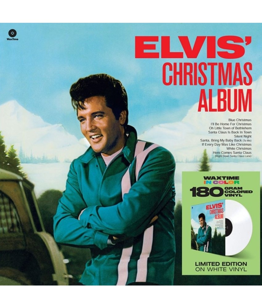 Elvis' Christmas Album - White Vinyl - 33 RPM Vinyl Wax Time Label