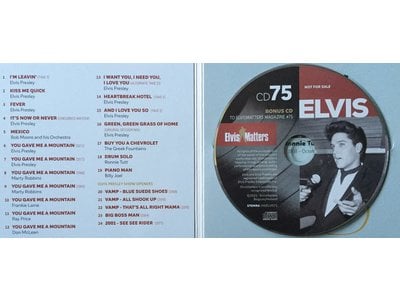 Magazine Met CD - ELVIS 75