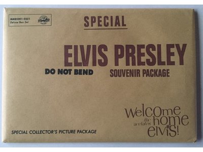 Welcome Home Elvis! Deluxe Box Set - Memphis Mansion Label Red Vinyl