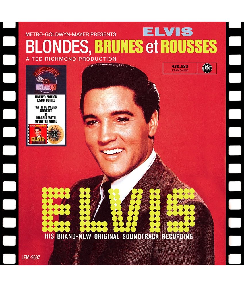 Elvis Blondes, Brunes Et Rousses Splatter Colored Vinyl RSD 2022 VPI Label