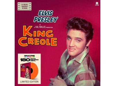 Elvis Presley King Creole - Orange Vinyl - 33 RPM Vinyl Wax Time Label