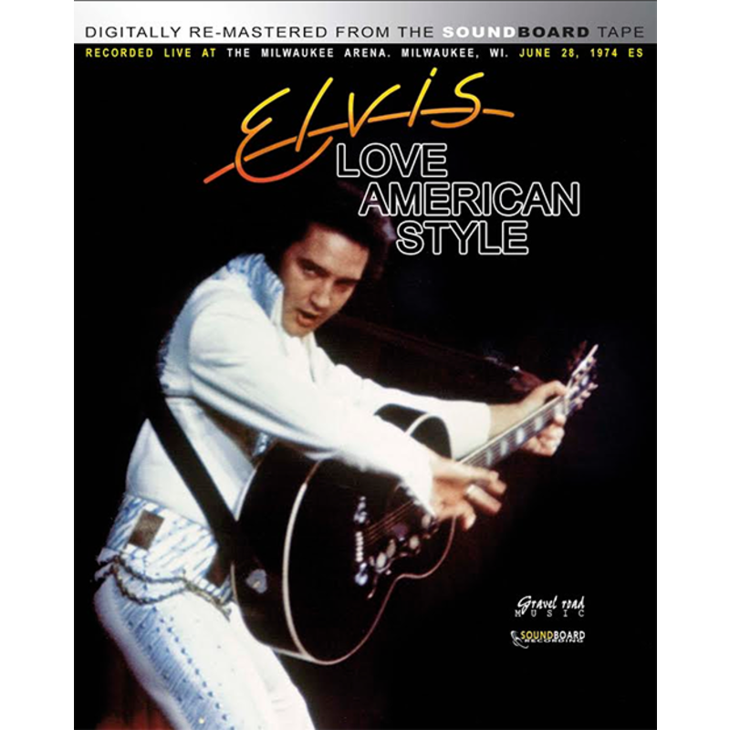 Elvis : Love American Style - Gravel Road Label