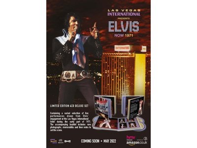 MRS - Las Vegas International Presents Elvis Now 1971  - 4 CD Deluxe Set
