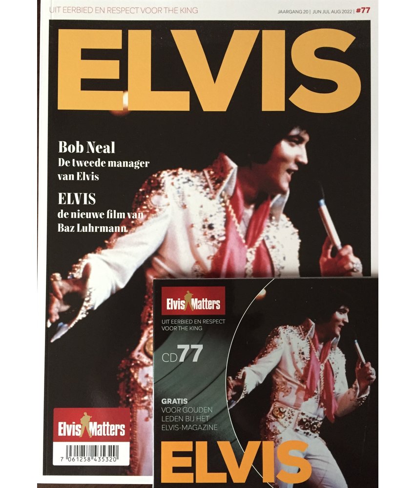 Magazine Met CD - ELVIS 77