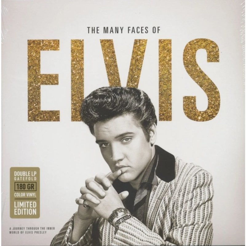 Elvis Presley The Many Faces Of Elvis Presley - 33 RPM Colored 2 Vinyl LP Music Brokers Label