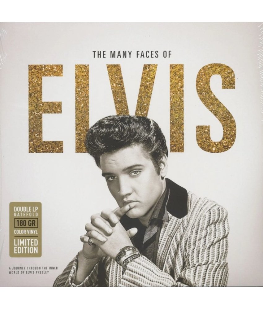 Elvis Presley The Many Faces Of Elvis Presley - 33 RPM Colored 2 Vinyl LP Music Brokers Label