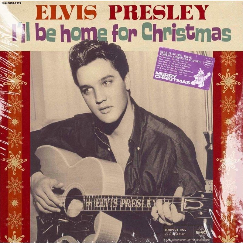 Elvis Presley - I'll Be Home For Christmas - Colored Vinyl Memphis Mansion Label