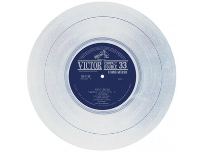 Elvis Presley King Creole Japan Edition Re-Issue Silver Opaque Vinyl EP