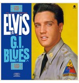 Elvis Presley G.I. Blues - Blue Vinyl - 33 RPM Vinyl Wax Time Label