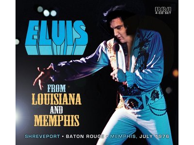 FTD - Elvis From Louisiana And Memphis 4 CD Set