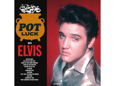 Pot Luck With Elvis - 33 RPM Grey Vinyl Not Now Music Label