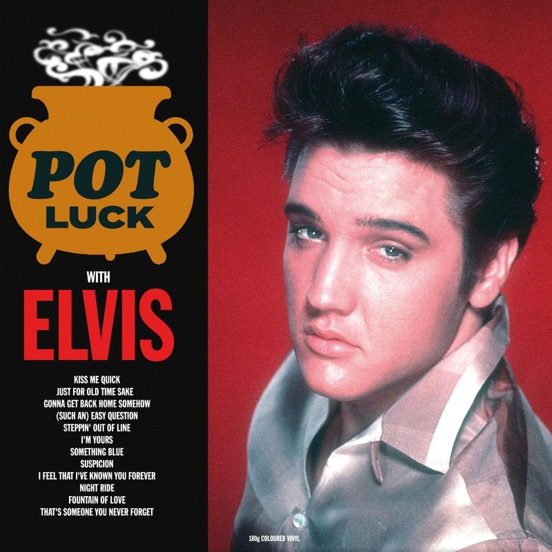 Pot Luck With Elvis - 33 RPM Gray Vinyl Not Now Music Label