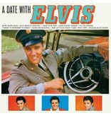 A Date With Elvis - Orange Vinyl - 33 RPM Vinyl Wax Time Label