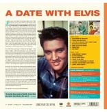 A Date With Elvis - Orange Vinyl - 33 RPM Vinyl Wax Time Label