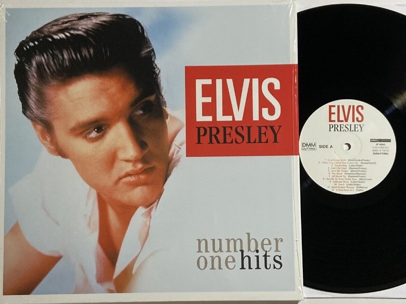 Elvis Presley Number One Hits - 1 LP Vinyl Passion Label