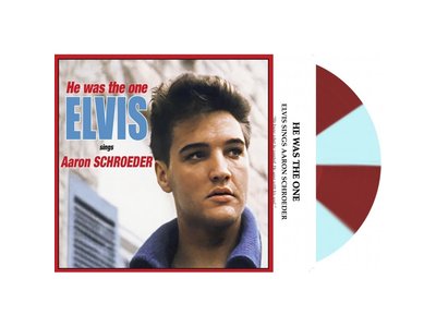 He Was The One Elvis Sings Aaron Schroeder On Colored Vinyl RSD 2023 VPI Label