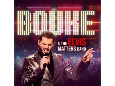 Ticket Bouke & ElvisMatters Band April 18 (incl.bus from Mol-Eindhoven)