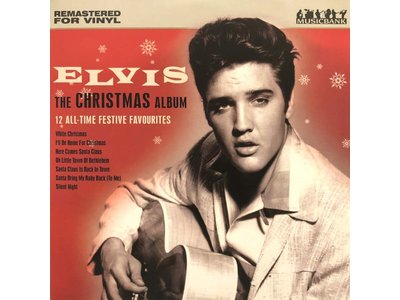 Elvis The Christmas Album - 33 RPM Vinyl MusicBank Label