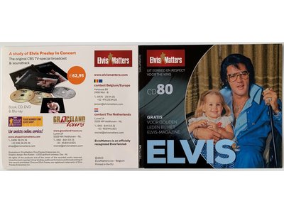 Magazine Met CD - ELVIS 80