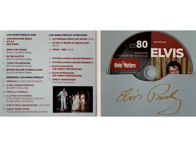 Magazine With CD - ELVIS 80