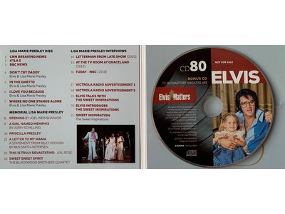 Magazine With CD - ELVIS 80