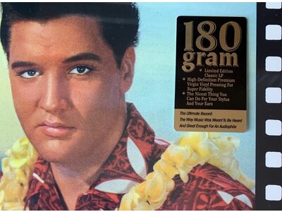 Elvis Presley Blue Hawaii - 33 RPM Vinyl Wax Time Label
