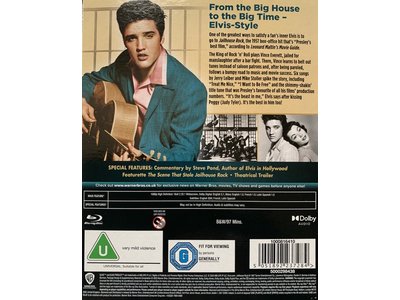 Elvis - Jailhouse Rock On Blu Ray + DVD + CD Soundtrack