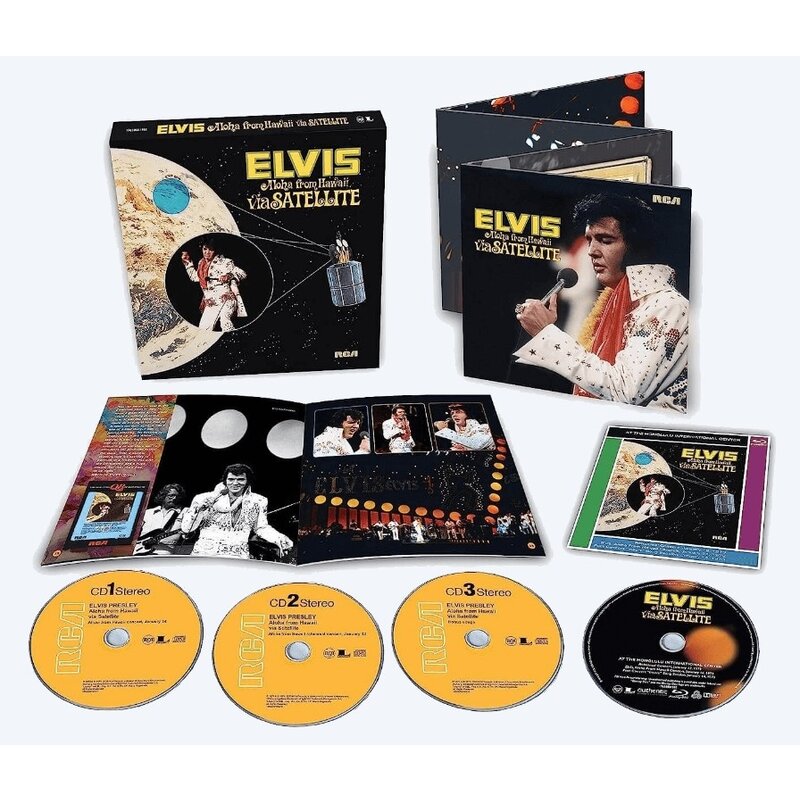 Elvis: Aloha From Hawaii Deluxe Edition - Sony Legacy 3 CD And Blu-Ray