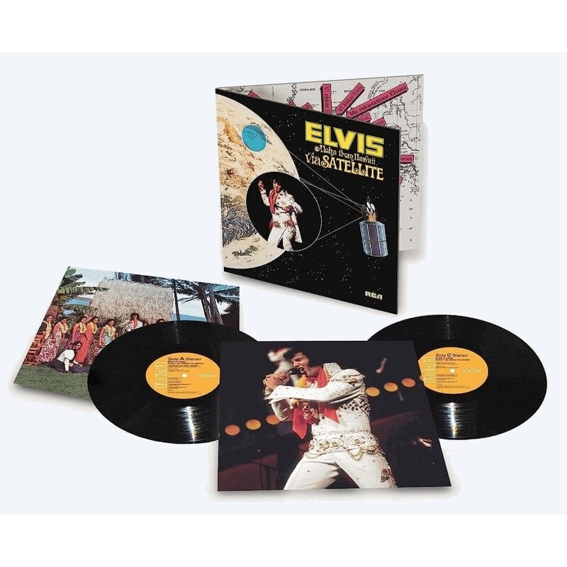 Elvis: Aloha From Hawaii Deluxe Edition - Sony Legacy 2 LP Black Vinyl