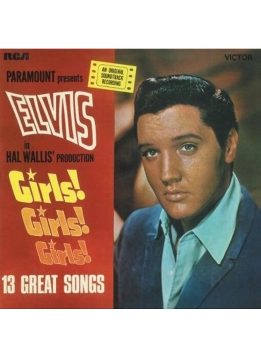 Elvis Presley Girls! Girls! Girls! - Black Vinyl - 33 RPM Vinyl Wax Time Label
