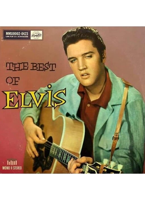 The Best Of Elvis - Black 10" Vinyl Memphis Mansion Label