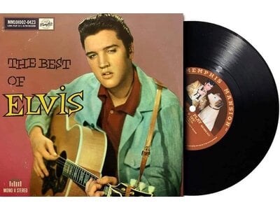 The Best Of Elvis - Black 10" Vinyl Memphis Mansion Label