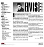 Elvis - Girls! Girls! Girls! 33 RPM Electric Blue Vinyl Not Now Music Label