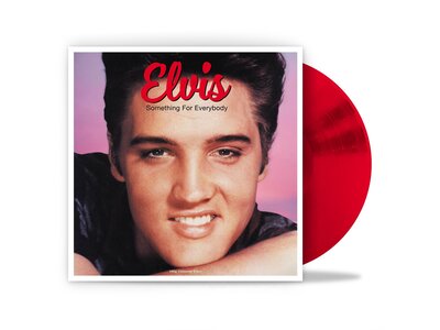 Elvis - Something For Everybody 33 RPM Red Vinyl Not Now Music Label