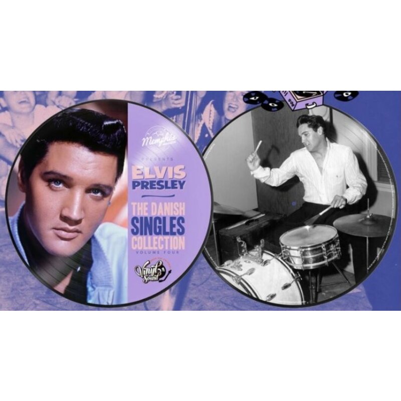Elvis Presley - The Danish Singles Collection Volume Four - Picture Disc Vinyl Memphis Mansion Label