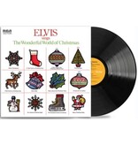 Elvis Sings The Wonderful World of Christmas - Sony Black Vinyl LP