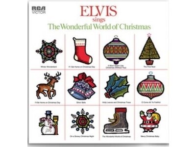 Elvis Sings The Wonderful World of Christmas - Sony Black Vinyl LP