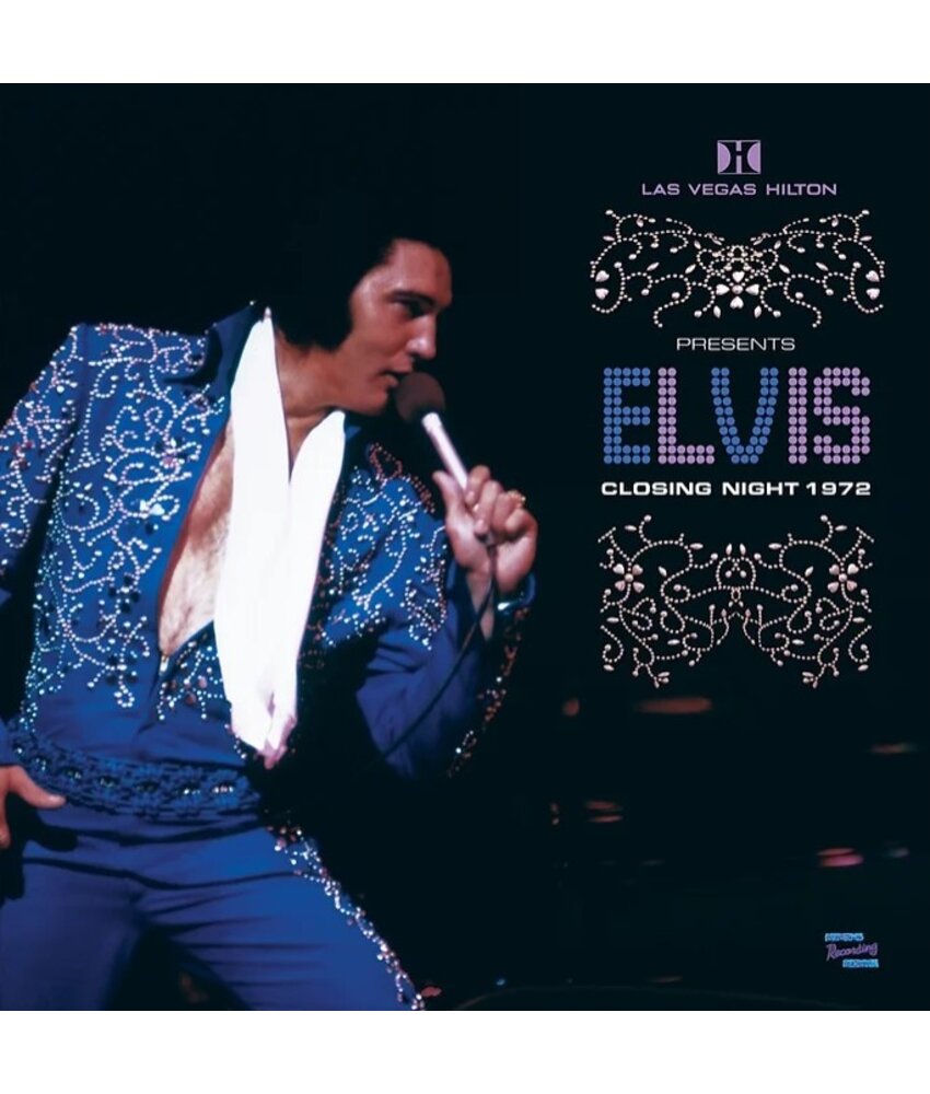 MRS - Las Vegas Hilton Presents Elvis Closing Night 1972 On Black Vinyl