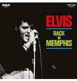 Elvis Back In Memphis On Translucent Red Vinyl 33 RPM Music On Vinyl Label