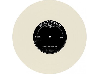 Elvis Presley Any Way You Want Me South Africa Edition Re-Issue Milky Clear Translucent Vinyl EP