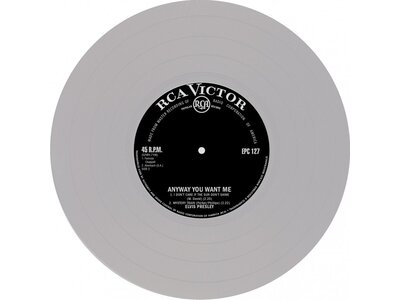 Elvis Presley Any Way You Want Me South Africa Edition Re-Issue Silver Opaque Vinyl EP