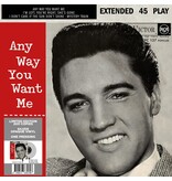 Elvis Presley Any Way You Want Me South Africa Edition Re-Issue Silver Opaque Vinyl EP